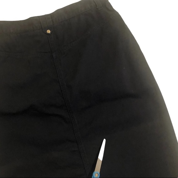 90’s Kiko-mo size 11/12 100% cotton light denim long column navy maxi skirt - Picture 8 of 12